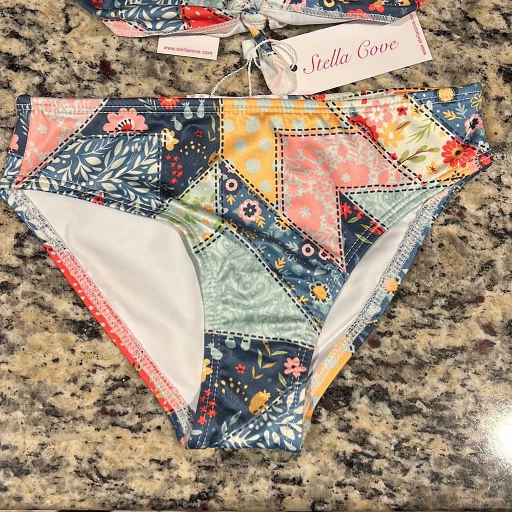 Stella Cove Patchwork Bikini - Picture 3 of 5